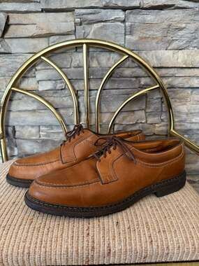 Allen Edmonds Wilbert Split-Toe Derby Shoes Size 10 D